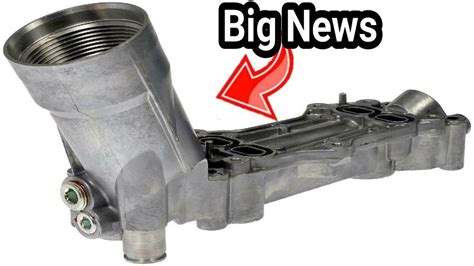 3.6 l pentastar oil filter housing metal upgrade|oil filter housing 3.6 dodge.